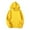Yellow, variant on Women's Slim Fit Pullover Hoodie – Long Sleeve Short Velvet Sweatshirt with Pockets for Winter & Fall