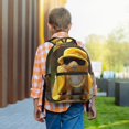 thumbnail image 6 of Yiaed Heavy Metal Style Guinea Pig Print School Backpack College Backpack Daypacks for Students High School Spacious and Durable Daypack for Work and Travel-One Size, 6 of 6