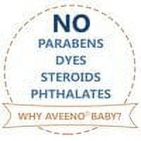 Aveeno Baby Daily Moisture Sensitive Skin, Natural  Oatmeal, 8oz, 12-Pack