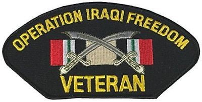 Operation Iraqi Freedom Patch With Ribbon OIF Persian Gulf War Military