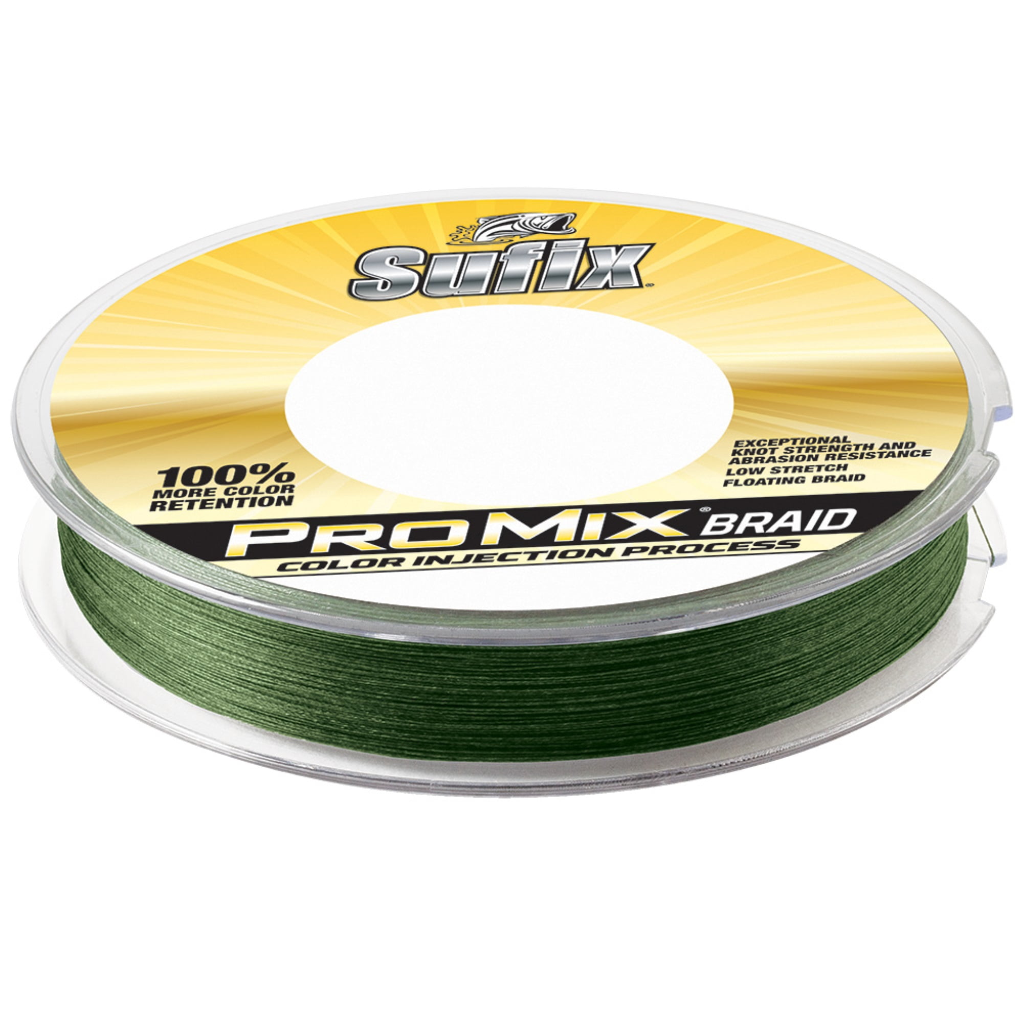 Sufix ProMix Braid 80 lb Low-Vis Green Fishing Line 300 Yards 