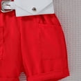 thumbnail image 7 of LAPAKIDS 4th of July Toddler Girl Clothes Summer Independence Day 5-6 T Tank Top Shorts with Belt Bag Outfits, 7 of 7