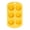 🥝 Yellow_New#670, variant on Silicone Fruit Ice Trays Fruit Shape Ice Cube Molds - Strawberry Watermelon Pineapple Designs, Versatile Silicone Ice Molds, Easy Release, Fun Party Drink Accessory