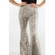 thumbnail image 2 of Leggins acampanados snake print AMAD Casual para mujer Talla L, 2 of 5