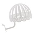 thumbnail image 1 of Soporte Plástico Del Estante de La Peluca Del Tenedor de La Exhibición Del Almacenamiento Del Casquillo Del Sombrero Del Bebé Panel Ranurado , 50 cm Macarena Soporte de exhibición de sombrero, 1 of 8