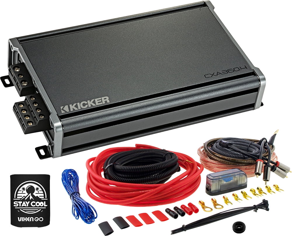 Kicker CX800.1 800W Mono D Audio Amplifier w/ 46KISL K-Series