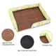 thumbnail image 3 of Cama para perros grandes, medianos y pequeños, rectangular, lavable, sofá cama relajante para perros, camas suaves para cachorros, transpirable y con base antideslizante, 3 of 6