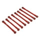 thumbnail image 2 of 8 barras de acoplamiento para chasis de coche RC, barras de acoplamiento para chasis de coche RC de aluminio 6061 de alta resistencia. Rojo, 2 of 9
