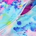 thumbnail image 6 of Krdevn Girls Tie Dye Print Short Sleeve One Piece Swimsuit Multicolor Size:3-4 Years, 6 of 8