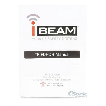 iBEAM - Tailgate Handle Back-Up Camera - Black