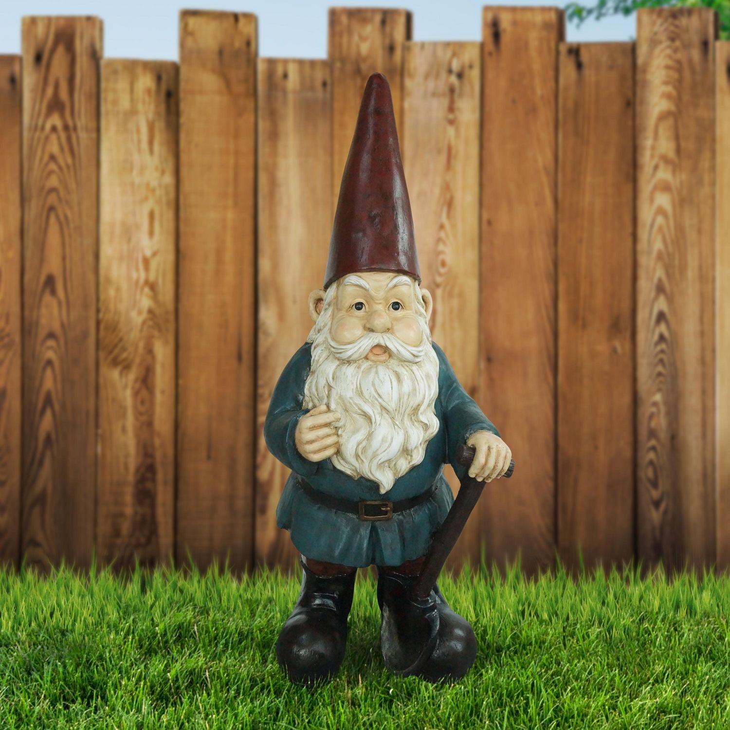Angelo Décor 48-inch Wilfred Gnome Statue
