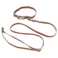 thumbnail image 4 of Dog Collar and Leash Set Adjustable Polyester Cotton Pet Collar and Traction Rope for Dog WalkingRed L, 4 of 9