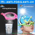 thumbnail image 3 of Kids Swim Goggles, Pack of 2 Swimming Goggles for Children Teens, Anti-Fog Anti-UV Youth Swim Glasses Leak Proof for Age4-16, 3 of 4