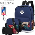 thumbnail image 3 of Mochilas Backpack Shendy Vendy Impermeable Puerto Usb Set 3pzs, 3 of 3