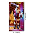 thumbnail image 2 of Christmas Door Cover Decoration For Doors And Indoor Spaces Made From Durable Polyester Fabric With Festive Scene And Easy Installation For Holiday Decor, 2 of 6
