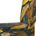 thumbnail image 4 of Designart "Vibrant Leafs landscape" Multi-Color Floral Upholstered Accent Chair - Traditional Arm Chair For Bedroom, 4 of 7
