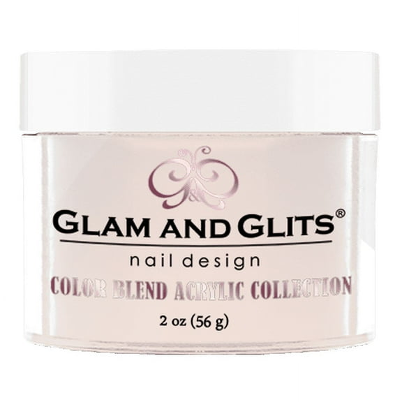 GLAM & GLITS - Nail Acrylic Color Powder from BLEND Collection 2oz/jar - BL3005 In The Nude