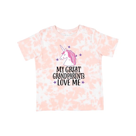 Inktastic My Great Grandparents Love Me Unicorn Girls Toddler T-Shirt