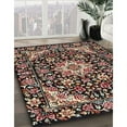 thumbnail image 3 of Ahgly Company Machine Washable Indoor Rectangle Traditional Night Red Area Rugs, 8' x 10', 3 of 7