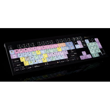 LogicKeyboard Apple Color-Coded Shortcut Final Cut Pro X MAC Astra USB Wired Keyboard  Part #