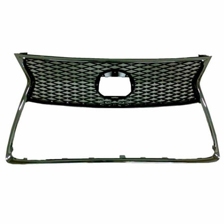 New OE Chrome / Black Mesh Type Front Grille 5310050550 fits 2013-2017 Lexus LS460 F Sport Sedan 4-Door