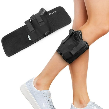 Becko Ankle Holster For Concealed Carry - Fits Glock 26, Glock 27, Glock 30, Glock 42, Glock 43, S&W Shield, Sig P239，36, 26, Smith and Wesson Bodyguard .380, .38, Ruger LCP, LC9