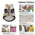 thumbnail image 2 of Pet Winter Coat Snow Zipper Clothing Cold Weather Dog Vest Warm Puppy Coat Summer Elements Sticker, 2 of 8