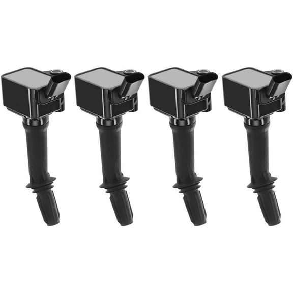 A-Premium Ignition Coil Pack Compatible with Buick Encore 2018 Chevrolet Cruze Malibu 2016-2018 Equinox GMC Terrain 2018 L4 1.4L 1.5L 4-PC Set