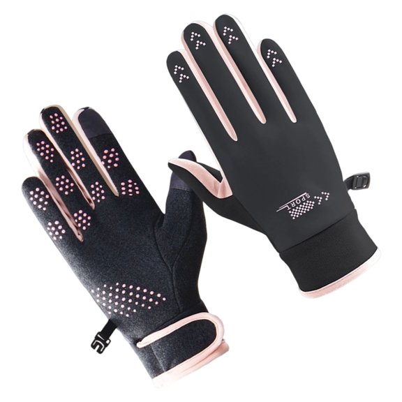 lanema Unisex Waterproof Touchable Screen Gloves for Skiing Cycling Winter Outdoor