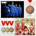 thumbnail image 6 of Uxcell Award Medals, Prize Winner Medals with Red Neck Ribbon Medals for Meetings Multicolor, 6 of 7