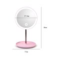 thumbnail image 2 of Miroir de Maquillage à LED Mode Lampe de Table Rotation 360° Luminosité Réglable Miroir Cosmétique Beauté, 2 of 7