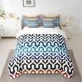 thumbnail image 2 of YST Colorful Damask 7-Piece Comforter Set, Antique Victorian Baroque, Full Size, Polyester, 2 of 5
