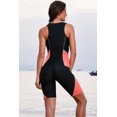 thumbnail image 1 of POGLIP Maillot Dermoprotecteur Sportif Colorblock pour Femmes, 1 of 6