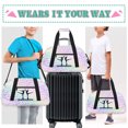thumbnail image 6 of Qzjjjmy Dance Gymnastics Bag for Girls Duffle Bag Dance Travel and Gymnastics Tote Bag for Kids, 6 of 7
