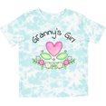 thumbnail image 3 of Inktastic Granny's Girl Heart Flowers Girls Toddler T-Shirt, 3 of 5