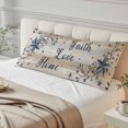 thumbnail image 4 of Vintage Country Body Pillow Covers 20"x60", Blue Rustic Texas Star Vines Wooden Grain Soft Brushed Microfiber Breathable Throw Pillow Covers, Pillowcase with Zipper for Couch Sofa Bedroom Living Room, 4 of 9