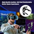 thumbnail image 3 of ziyahi PU Leather Handy Installation Handheld Straps Washable Replacement Softness Replaced Part Gaming Accessories Head Strap, 3 of 6