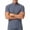 Dark Blue, variant on Avirosel Men's Short Sleeve Quarter-Zip Polo Shirts Moisture Wicking Breathable Stretch Fabric with Pockets for Golf Dark Blue