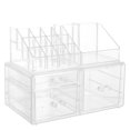 thumbnail image 2 of Rectangular Transparent Storage Case For Cosmetics And Jewelry Organizing 23.5X18.2X13.7CM 1Pack, 2 of 3