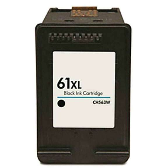 Black Ink Cartridge Replacement for 61XL 61 XL Compatible for Deskjet 1000 1050 1050A 1510 2000 2050 2050A 3000 printer