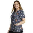 thumbnail image 5 of Tooniforms Scrubs Top For Men & Women V-Neck TF687, 5 of 5
