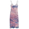thumbnail image 5 of Water Splash Ripple Sleeveless Dress Women's Luxury Party Dress Birthday Dresses for Women, 5 of 7