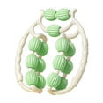 thumbnail image 4 of ador de piernas Roller Massage Massage Relajación muscular Roller Ejercicio 360 Grado 15 Verde, 4 of 8