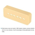 thumbnail image 4 of Uxcell Guitar Pickup Cover 52mm Pole P90 Double Coil Pickup Plastic Closed Shell for Electric Guitar Cream 2 Pack, 4 of 4