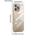 thumbnail image 5 of Elegant Choise Clear Case with Screen Protectors for iPhone 16 Pro Max/16 Pro/16 Plus/16 Shockproof Soft TPU Cover, 5 of 10