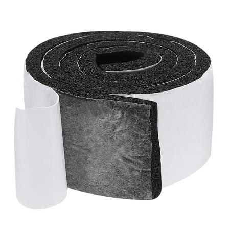 

Uxcell Foam Insulation Tape Self Adhesive 3.28 Feet 2.36 x 0.39 Weather Stripping Door Seal Strip for Doors and Window