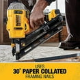 thumbnail image 6 of DEWALT 20V MAX XR Framing Nailer, Dual Speed, Tool Only (DCN692B), 6 of 6