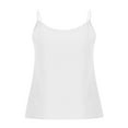 thumbnail image 3 of Womens Cotton Linen Tank Tops Summer Casual Sleeveless V Neck Camisole Loose Fit Spaghetti Strap Cami Shirts, 3 of 7