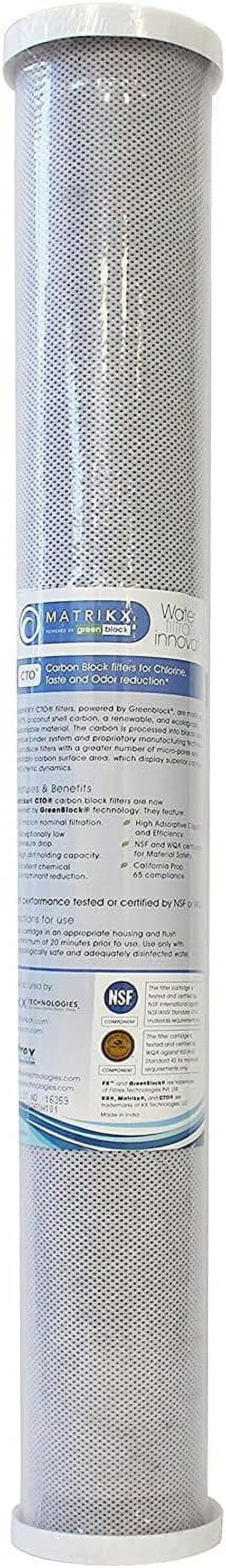 Omnipure In-line T-33 Cloro Sabor Y Olor Filtro Cl10ro, Paq