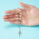 thumbnail image 3 of 30pcs Baptism Rosary Beads Finger Baptism Rosaries Faux For Baptism Favors Favors Communion Favors, 3 of 5